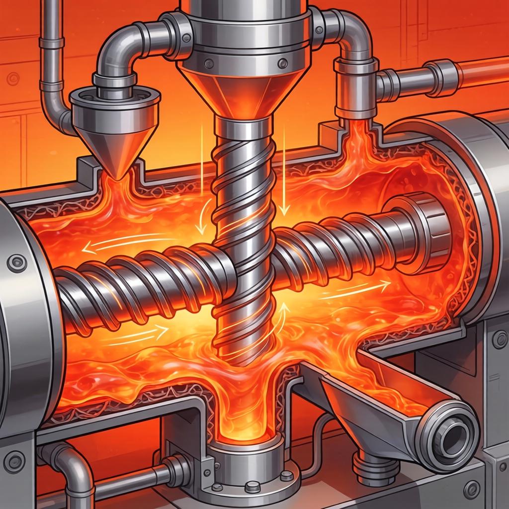 揭秘挤出机的10大原则，废旧塑料造粒必读！第二张图