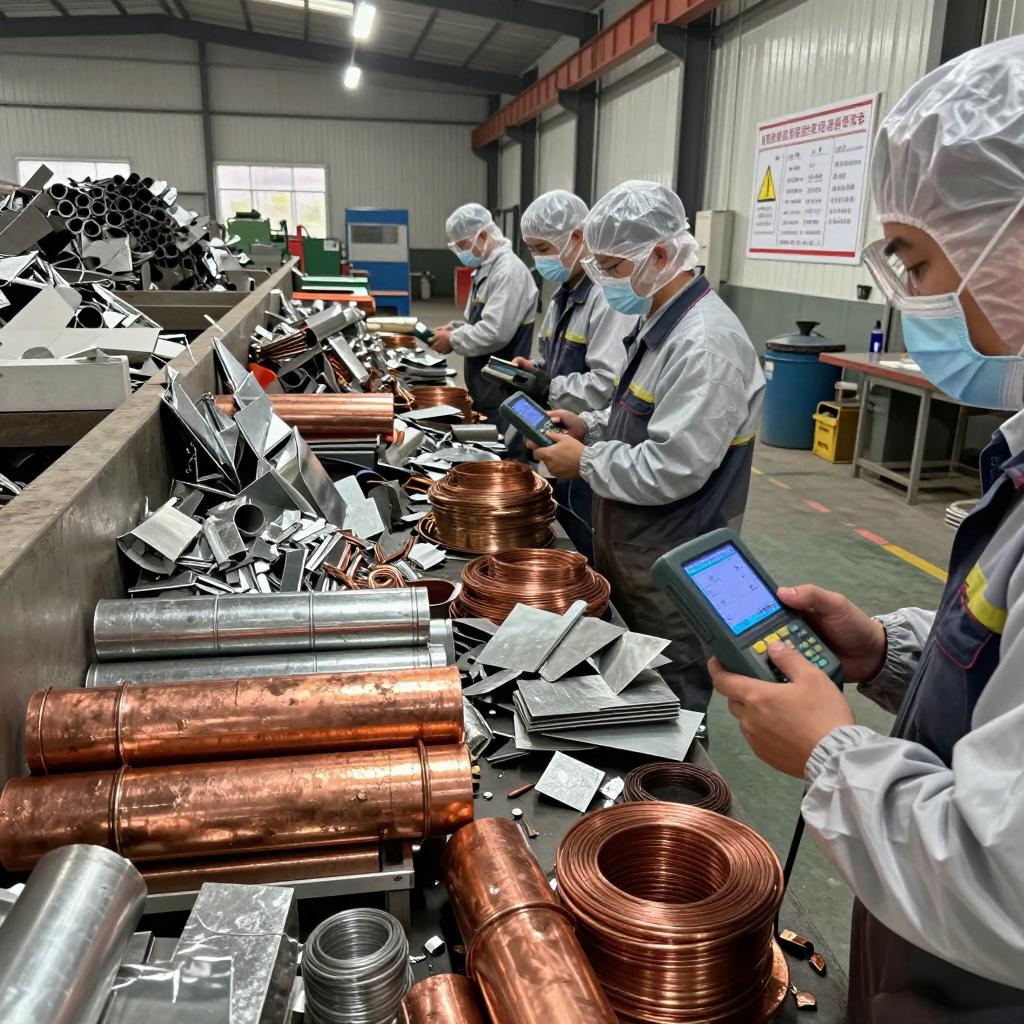 废有色金属:从哪里来,用到哪里去? 废有色金属:从哪里来,用到哪里去?第一张图