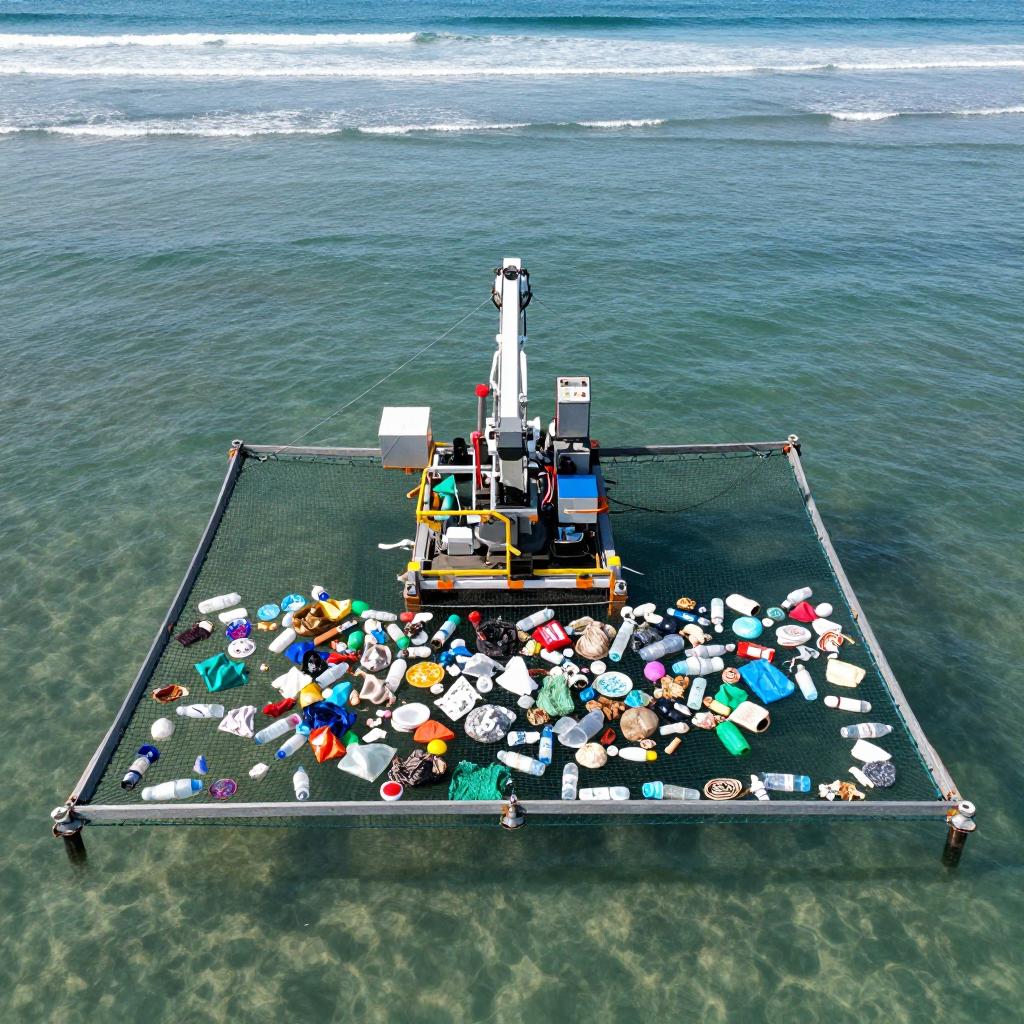 新型收集器 一天收集25吨海洋垃圾第一张图