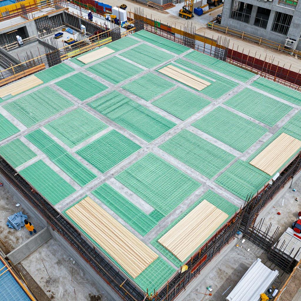 塑料垃圾的再生建筑模板第二张图