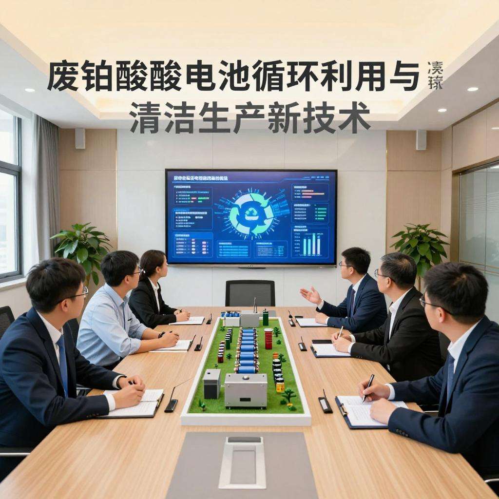 废铅酸电池循环利用与清洁生产新技术交流会召开第一张图