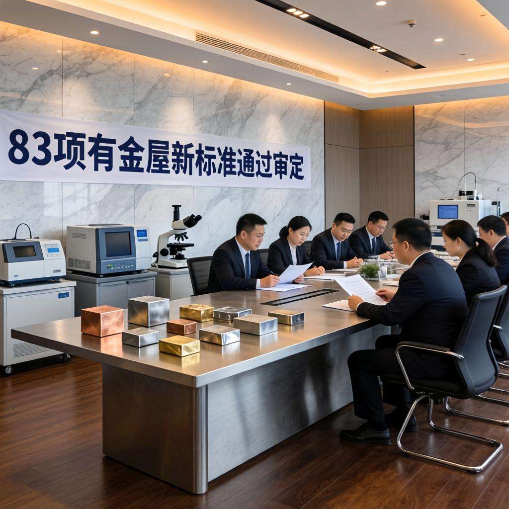 83项有色金属新标准通过审定第一张图