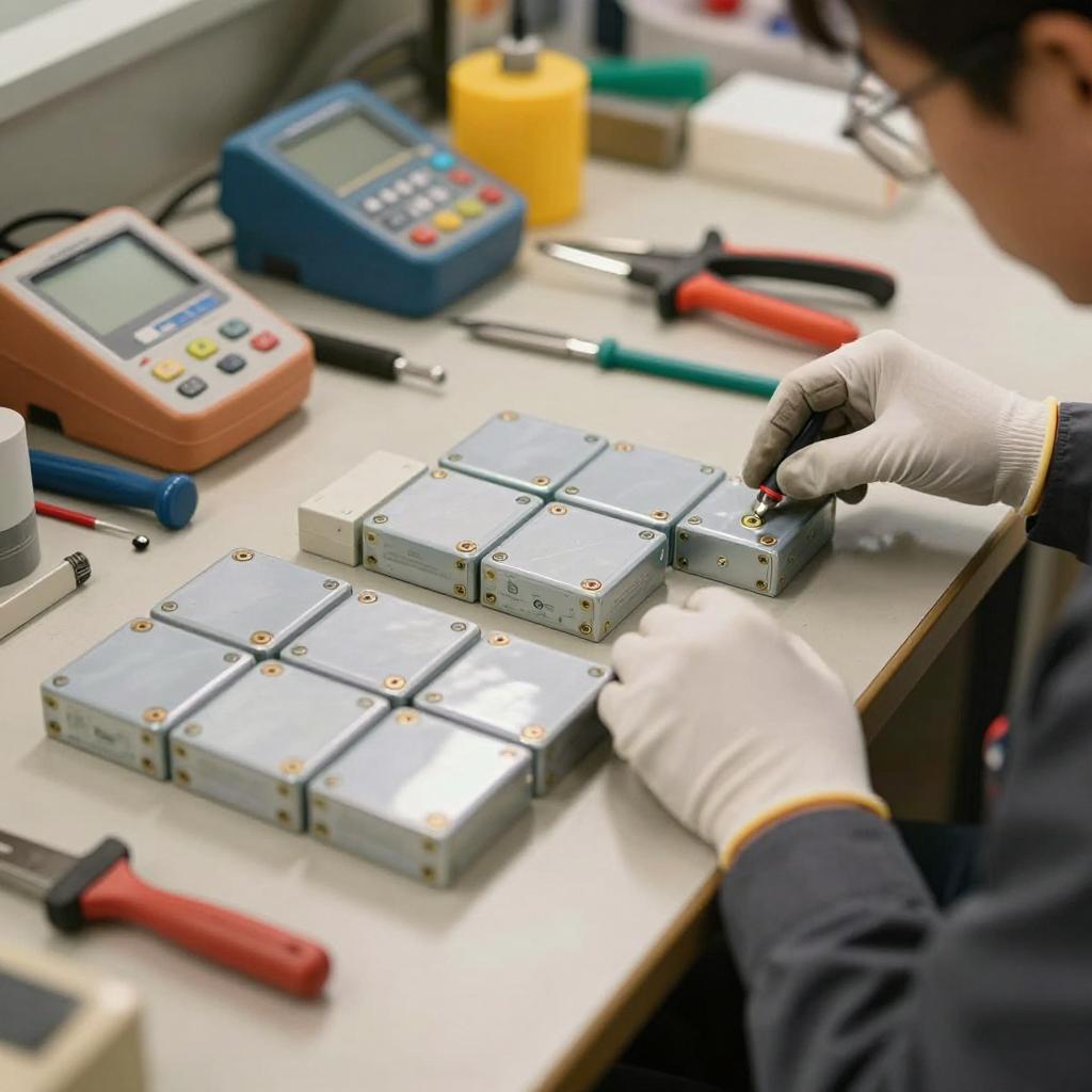 电动汽车废旧电池再利用正式运行第一张图