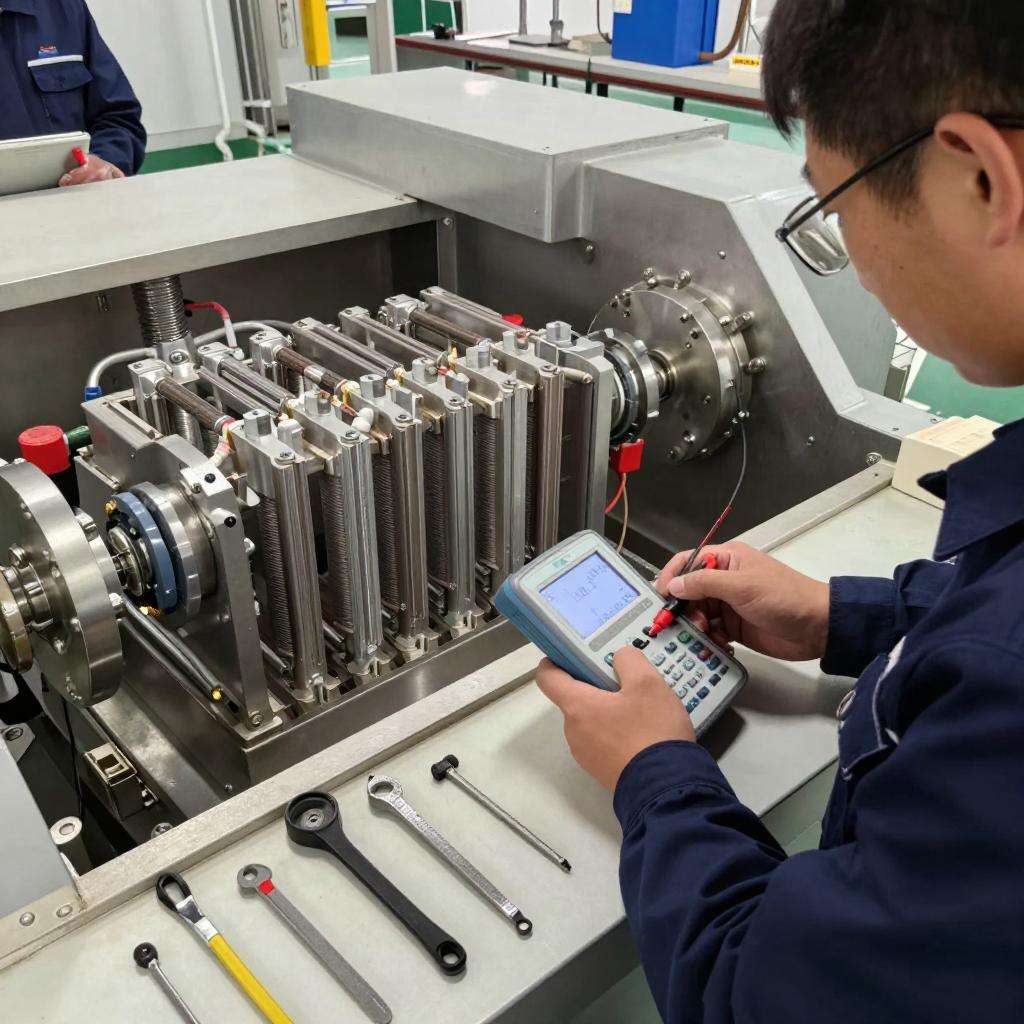 黄河水电再生铝公司开展电解槽技改工作第一张图