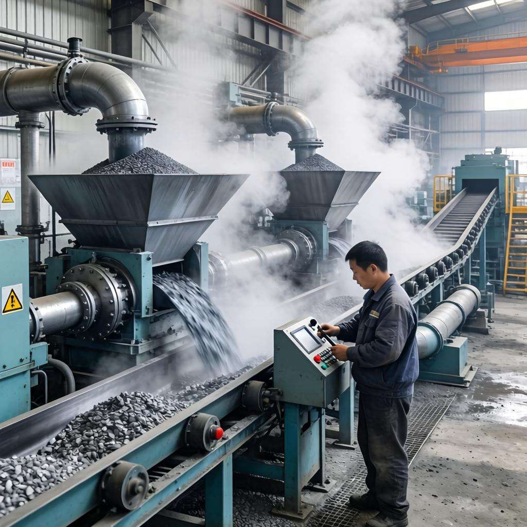 高炉渣显热利用与一步蒸气法渣处理工艺第一张图