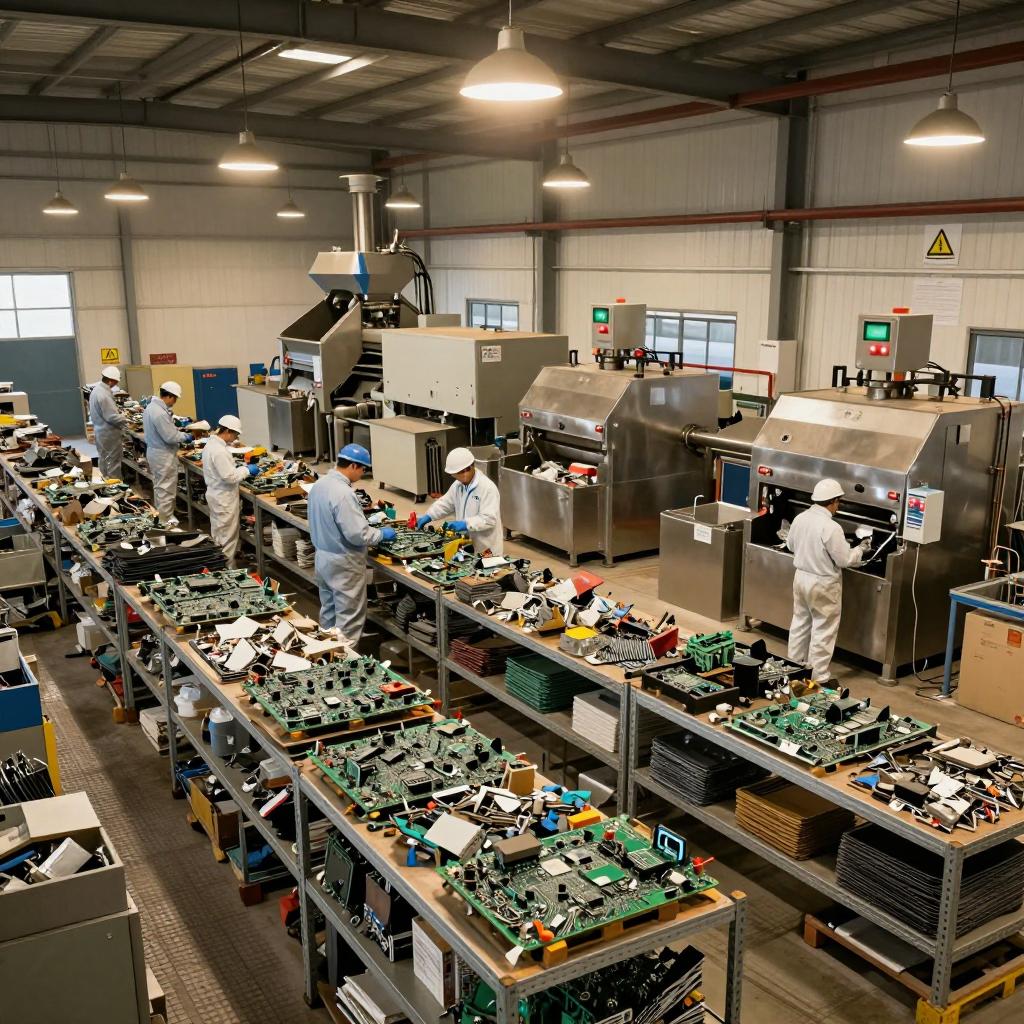 周师傅开启电子垃圾无氰提金新时代第一张图