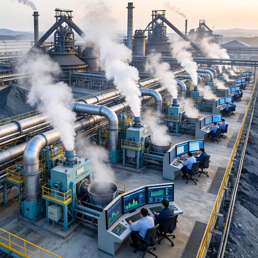 高炉渣显热利用与一步蒸气法渣处理工艺第三张图