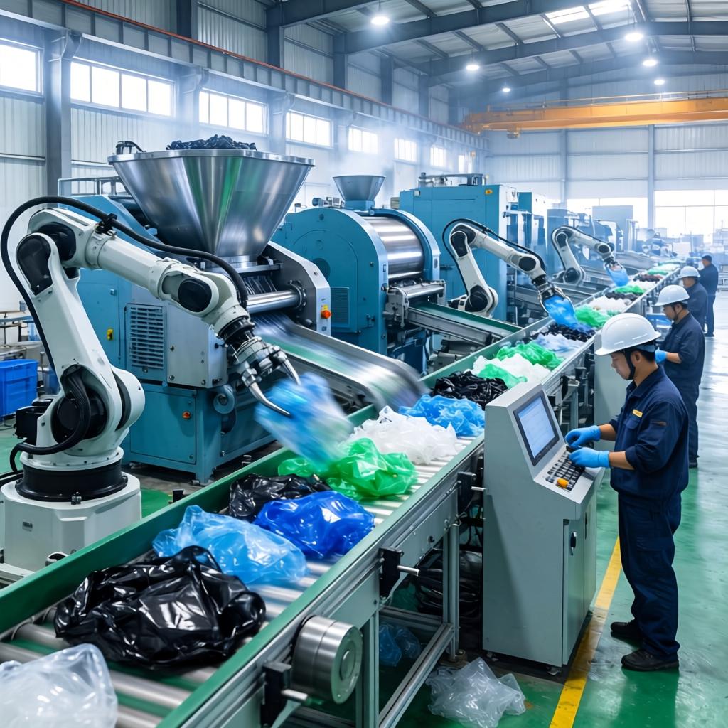 西藏首条废旧塑料循环利用生产线投入使用第一张图