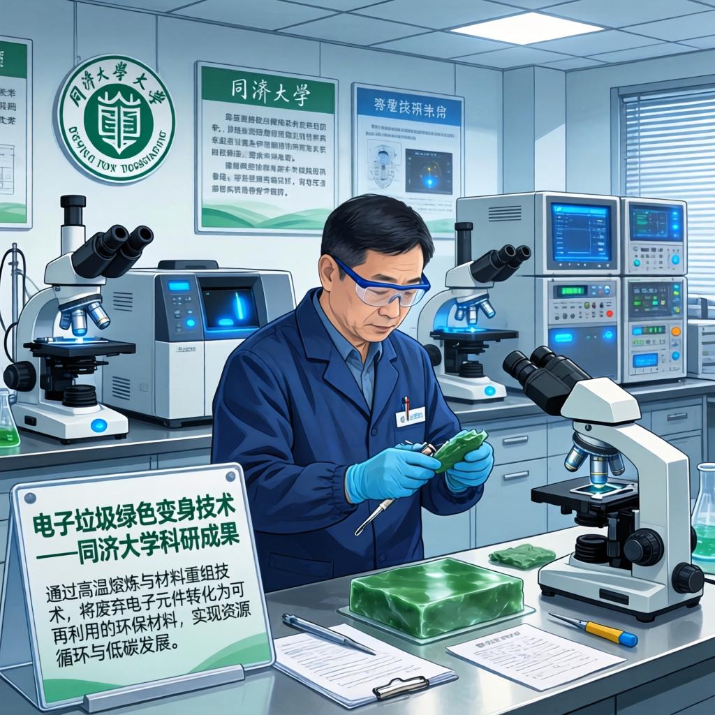 同济大学发明电子垃圾“绿色变身”技术第二张图