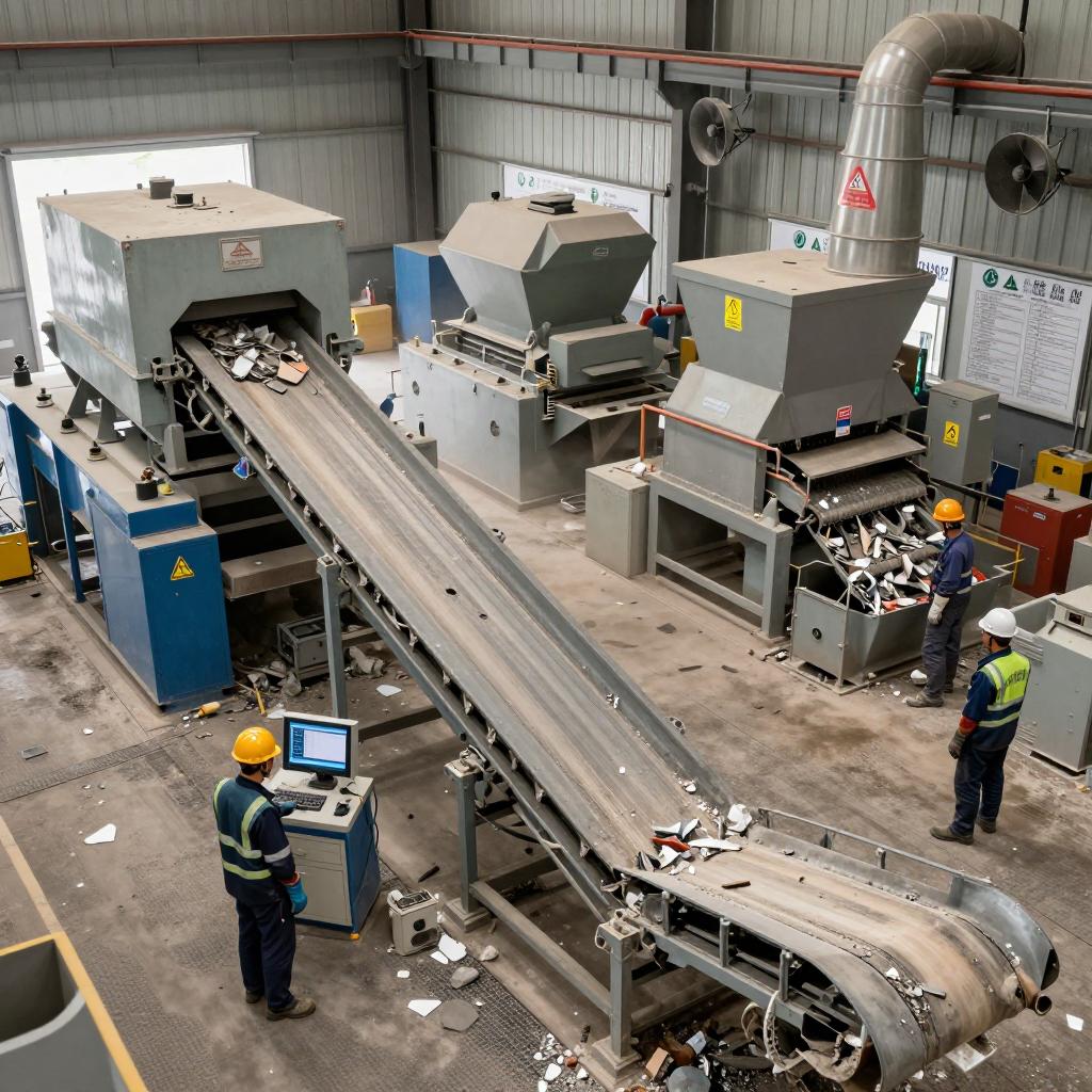 山东枣庄建筑垃圾变身水泥试验成功第一张图