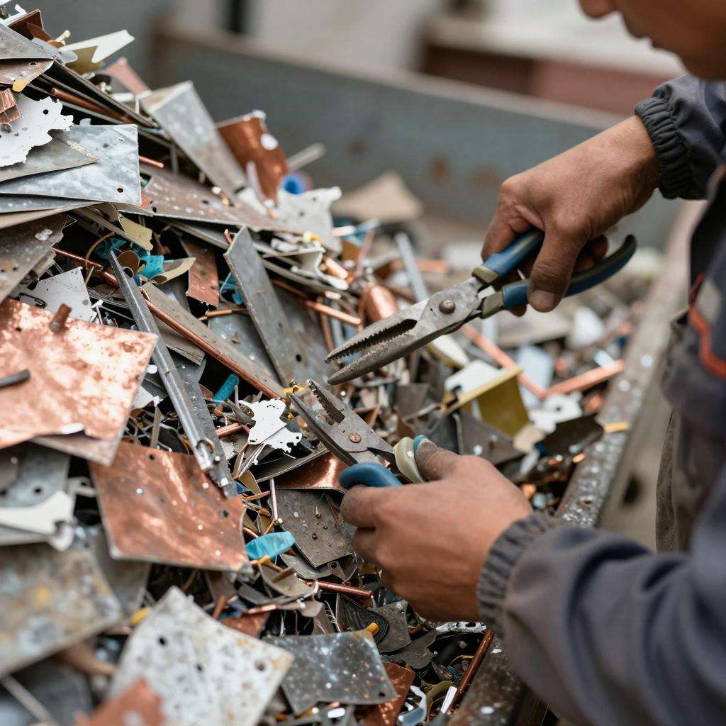 废铁回收后的秘密，竟然让资源再利用变得如此简单？第一张图