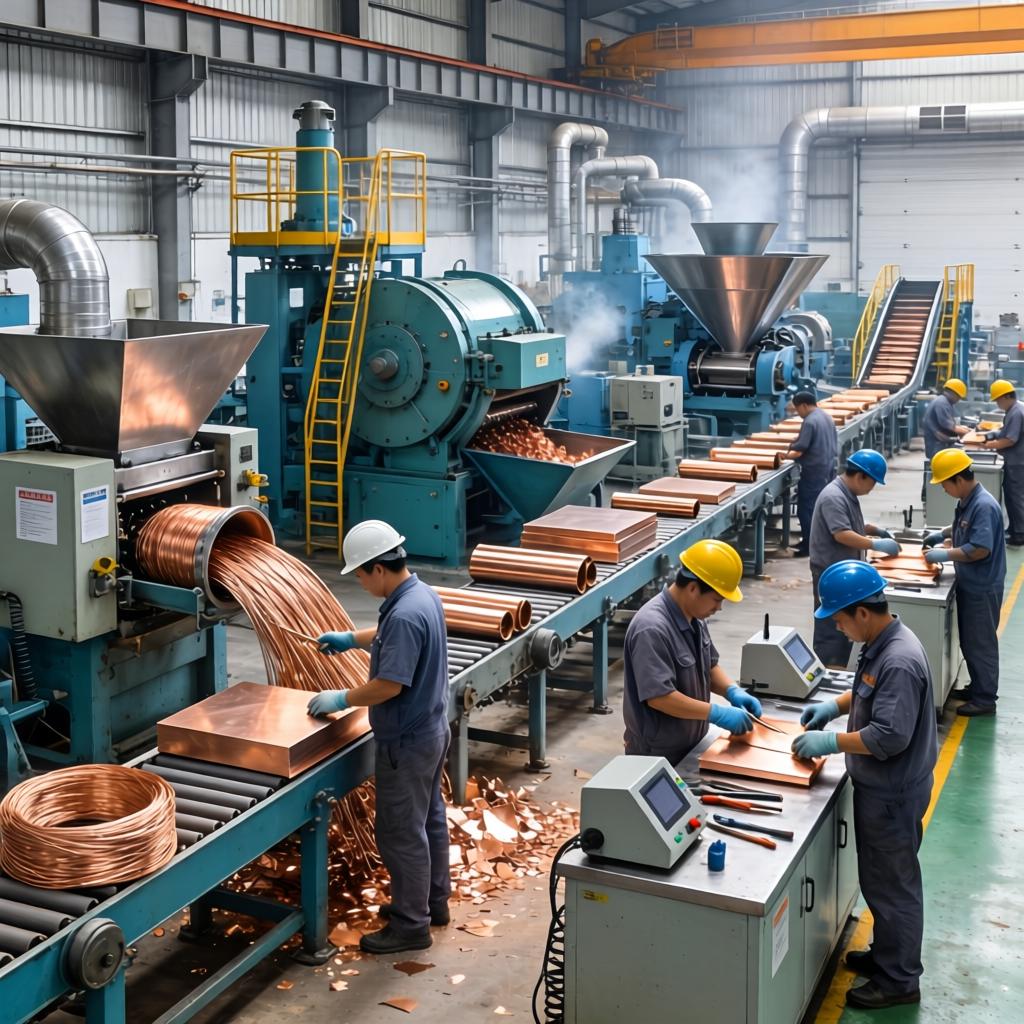 废铜回收行业的秘密，究竟能为我们节约多少资源？第一张图