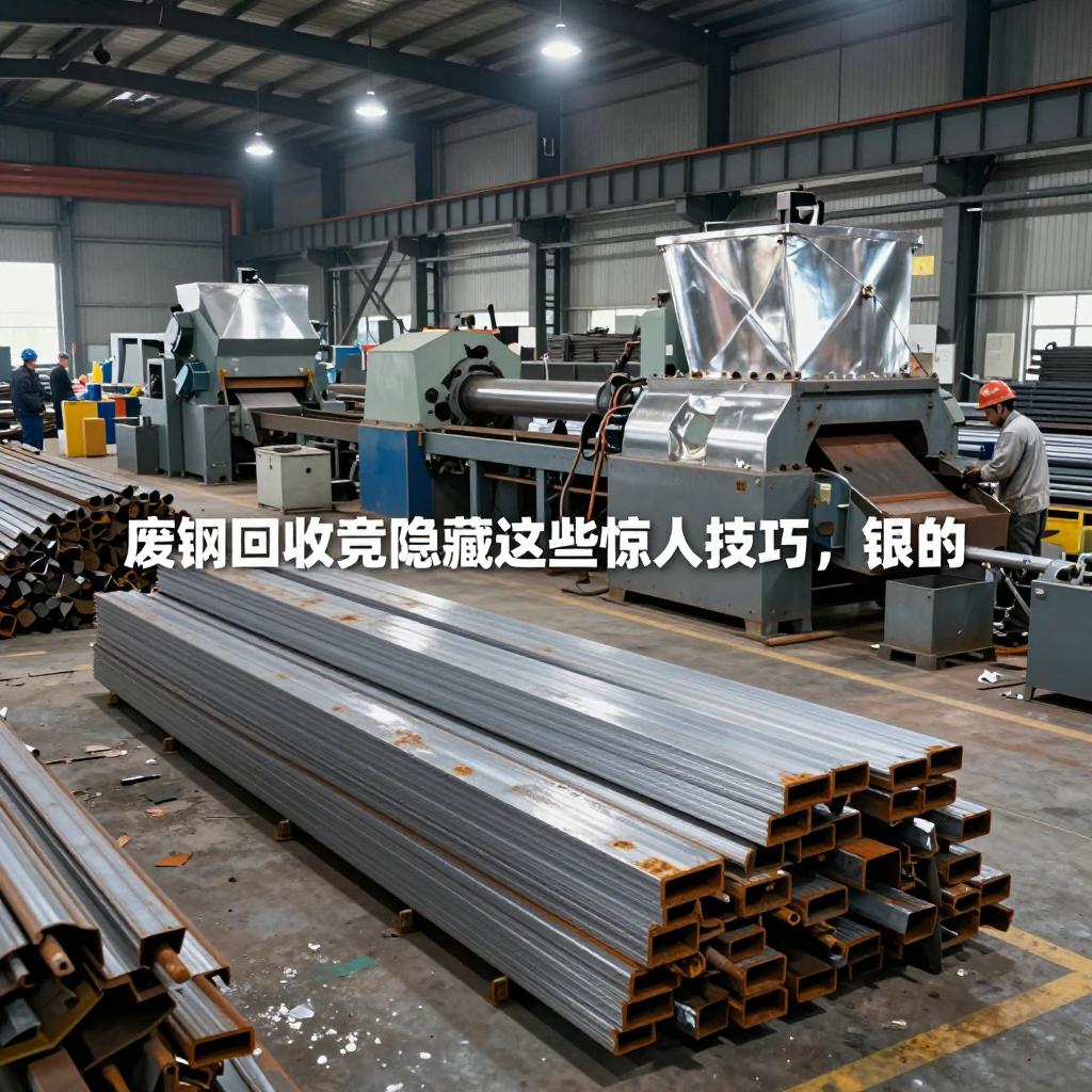 废钢回收竟隐藏这些惊人技巧，银的提取率高达99.9%！第一张图