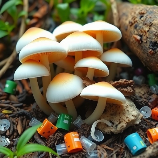 蘑菇能将塑料降解当成零食吃掉?(图2) 蘑菇能将塑料降解当成零食吃掉?(图2)