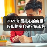 2026年最扎心的真相：废旧物资仓储分拣没你想的那么简单（图1）