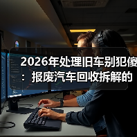 2026年处理旧车别犯傻：报废汽车回收拆解的门道（图1）