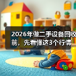2026年做二手设备回收前，先看懂这3个行情真相（图2）