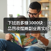 下班后多赚3000块:废品回收摆摊副业真实经历(图4) 下班后多赚3000块:废品回收摆摊副业真实经历(图4)