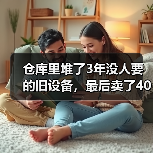仓库里堆了3年没人要的旧设备,最后卖了40多万:二手物资回收再利用(图1) 仓库里堆了3年没人要的旧设备,最后卖了40多万:二手物资回收再利用(图1)