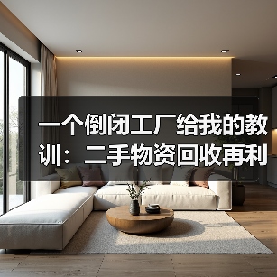 一个倒闭工厂给我的教训:二手物资回收再利用(图3) 一个倒闭工厂给我的教训:二手物资回收再利用(图3)