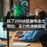 拆了200块报废电池才明白:动力电池拆解回收技术的水有多深(图3) 拆了200块报废电池才明白:动力电池拆解回收技术的水有多深(图3)