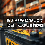拆了200块报废电池才明白:动力电池拆解回收技术的水有多深(图1) 拆了200块报废电池才明白:动力电池拆解回收技术的水有多深(图1)