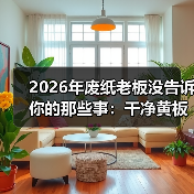 2026年废纸老板没告诉你的那些事:干净黄板纸回收行情(图3) 2026年废纸老板没告诉你的那些事:干净黄板纸回收行情(图3)