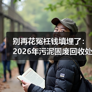 别再花冤枉钱填埋了：2026年污泥固废回收处理的3个狠招（图1）