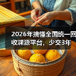 2026年搞懂全国统一回收溯源平台,少交3年“学费”(图1) 2026年搞懂全国统一回收溯源平台,少交3年“学费”(图1)