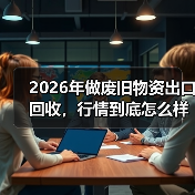 2026年做废旧物资出口回收，行情到底怎么样？（图2）