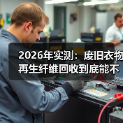 2026年实测:废旧衣物再生纤维回收到底能不能赚钱?(图3) 2026年实测:废旧衣物再生纤维回收到底能不能赚钱?(图3)