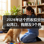 2026年这个回收投资创业风口,我朋友3个月亏了40万(图2) 2026年这个回收投资创业风口,我朋友3个月亏了40万(图2)