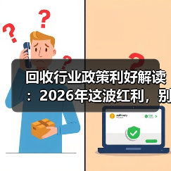 回收行业政策利好解读:2026年这波红利,别再错过了(图1) 回收行业政策利好解读:2026年这波红利,别再错过了(图1)