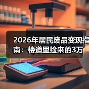 2026年居民废品变现指南：楼道里捡来的3万块，比加班实在（图1）