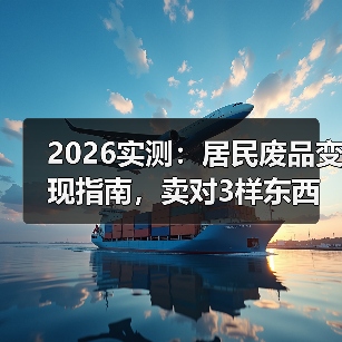 2026实测:居民废品变现指南,卖对3样东西多赚800块(图2) 2026实测:居民废品变现指南,卖对3样东西多赚800块(图2)