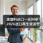 废塑料进口一夜叫停?2026进口再生资源管控新规最全解读(图2) 废塑料进口一夜叫停?2026进口再生资源管控新规最全解读(图2)