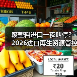 废塑料进口一夜叫停?2026进口再生资源管控新规最全解读(图1) 废塑料进口一夜叫停?2026进口再生资源管控新规最全解读(图1)