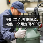 钢厂堆了3年的废渣,被他一个月变现200万:炉渣钢渣回收利用(图3) 钢厂堆了3年的废渣,被他一个月变现200万:炉渣钢渣回收利用(图3)