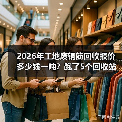 2026年工地废钢筋回收报价多少钱一吨？跑了5个回收站我懵了（图1）