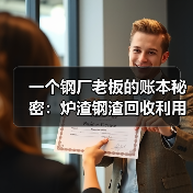 一个钢厂老板的账本秘密:炉渣钢渣回收利用(图3) 一个钢厂老板的账本秘密:炉渣钢渣回收利用(图3)
