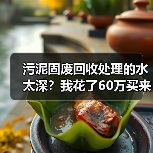 污泥固废回收处理的水太深?我花了60万买来的3个教训(图2) 污泥固废回收处理的水太深?我花了60万买来的3个教训(图2)