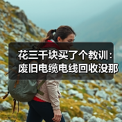 花三千块买了个教训:废旧电缆电线回收没那么简单(图2) 花三千块买了个教训:废旧电缆电线回收没那么简单(图2)