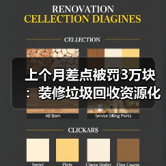 上个月差点被罚3万块:装修垃圾回收资源化到底怎么搞(图2) 上个月差点被罚3万块:装修垃圾回收资源化到底怎么搞(图2)