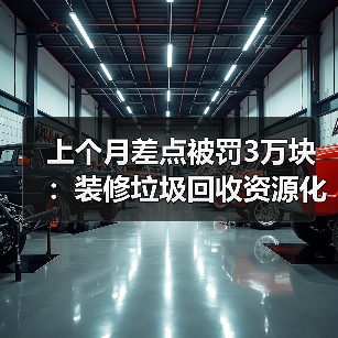 上个月差点被罚3万块:装修垃圾回收资源化到底怎么搞(图3) 上个月差点被罚3万块:装修垃圾回收资源化到底怎么搞(图3)