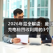 2026年最全解读:废旧充电桩回收利用的3个真实案例(图4) 2026年最全解读:废旧充电桩回收利用的3个真实案例(图4)