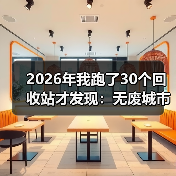 2026年我跑了30个回收站才发现:无废城市回收体系建设最大的坑是没人说这个(图4) 2026年我跑了30个回收站才发现:无废城市回收体系建设最大的坑是没人说这个(图4)