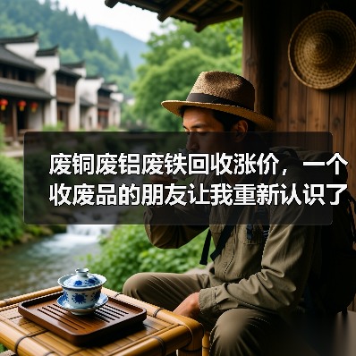 废铜废铝废铁回收涨价,一个收废品的朋友让我重新认识了赚钱(图2) 废铜废铝废铁回收涨价,一个收废品的朋友让我重新认识了赚钱(图2)