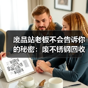 废品站老板不会告诉你的秘密:废不锈钢回收报价(图1) 废品站老板不会告诉你的秘密:废不锈钢回收报价(图1)