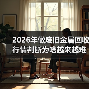 2026年做废旧金属回收行情判断为啥越来越难了(图2) 2026年做废旧金属回收行情判断为啥越来越难了(图2)