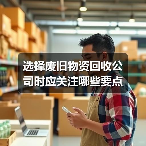 选择废旧物资回收公司时应关注哪些要点(图2) 选择废旧物资回收公司时应关注哪些要点